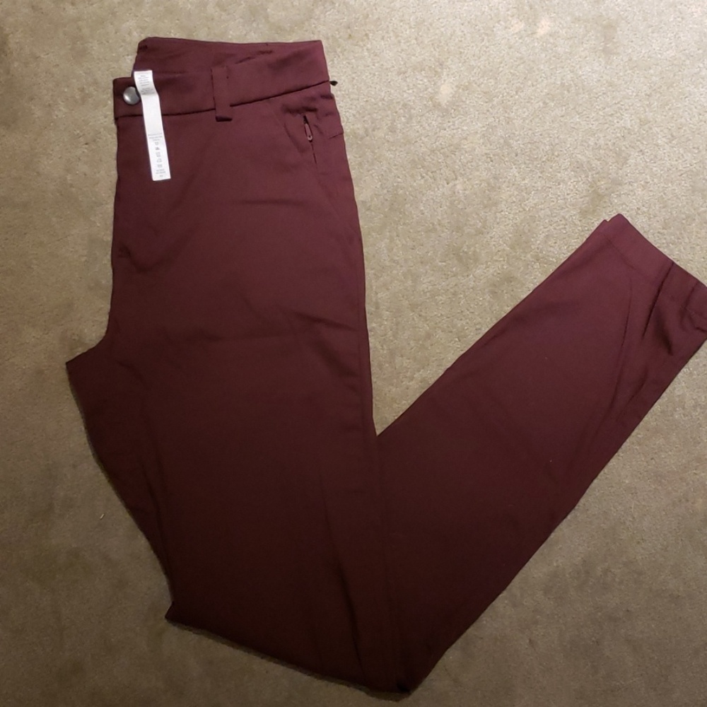 Commission Pant Slim - Burgandy